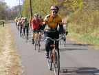 Biking to the Ribbon Cutting